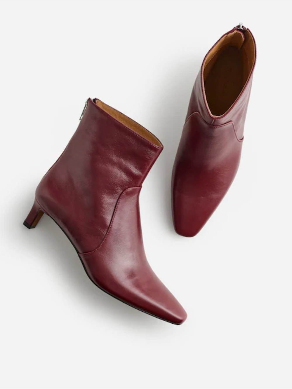 Madewell The Dimes Kitten-Heel Boot, size 7